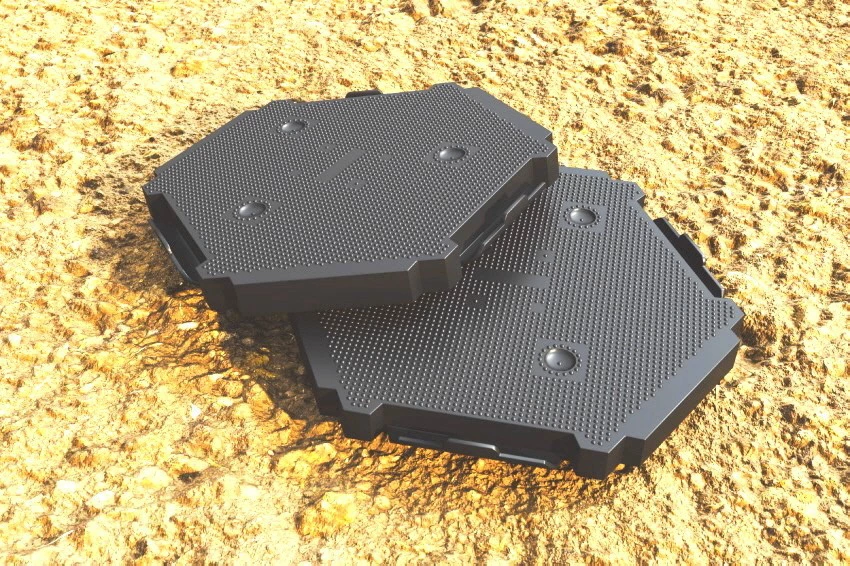 SOLID BASIC Hexagon-Bodenplatten in Wabenform