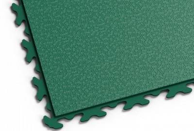 PVC-Fliese Typ INVISIBLE mit verdeckter Puzzle-Verbindung in Grün